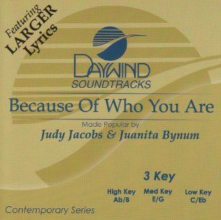 Because Of Who You Are [Accompaniment/Performance Track] Music