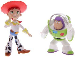 Toy Story Buddy Pack Action Hero Buzz Lightyear & Yodeling Jessie Mini Figures (Approximately 2 Inch High Figures) Toys & Games