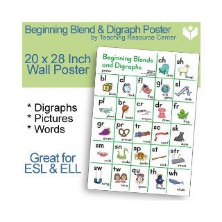Beginning Blend and Digraph Poster Books