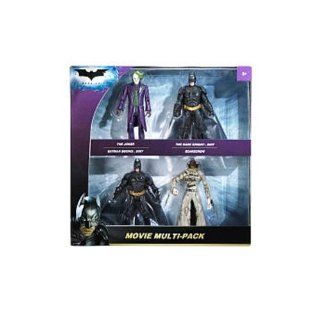 The Dark Knight Movie Multi 4 pack Batman. Joker, Scarecrow and Batman Begins Toys & Games