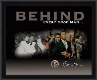 Behind Every Good Man (Barack Obama, Michelle Obama, Martin Luther King, Coretta Scott King)   Prints