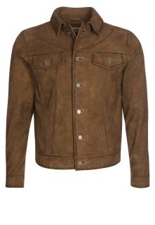 Edwin   RIDER   Leather jacket   brown