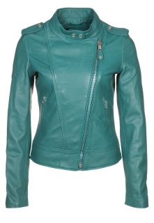 Schott NYC   Leather jacket   green