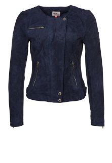 ONLY   STINE   Leather jacket   blue