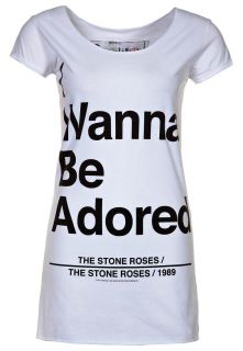 Amplified I WANNA BE ADORED   T Shirt   white