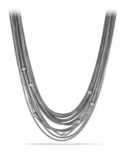 David Yurman Chain Necklace with Pearls