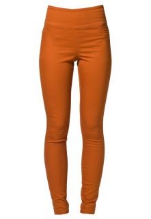 Pieces   FUNKY HIGHWAIST   Leggings   orange