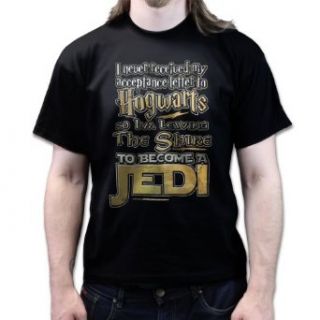 Didn't Get Hogwarts Letter So Leaving The Hobbits Shire To Become a Jedi Tshirt Clothing