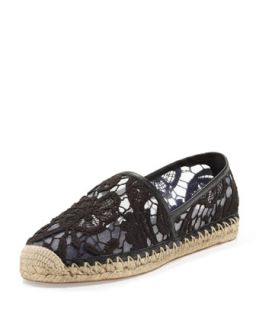 Soludos Derby Lace Up Canvas Espadrille Flat, Zoo Party