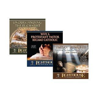 "I Used To Be Catholic" Lighthouse Catholic Media CD Bundle ('Understanding the Eucharist', 'Why a Protestant Pastor Became Catholic', I'm Not Being Fed') Dr. Scott Hahn Jeff Cavins Books