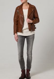 Korintage PERFECTION   Leather jacket   brown