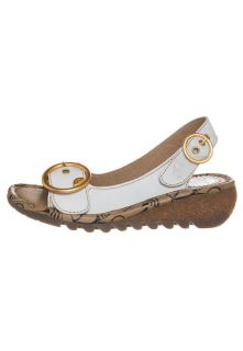 Fly London TRAM   Wedge sandals   white