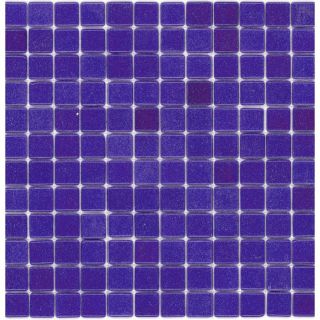 Elida Ceramica Recycled Non Skid Blue Whale Glass Mosaic Square Indoor/Outdoor Wall Tile (Common 12 in x 12 in; Actual 12.5 in x 12.5 in)