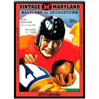 Maryland Terrapins 2014 Vintage Football Calendar