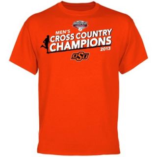 Oklahoma State Cowboys 2013 Big 12 Mens Cross Country Champions T Shirt   Orange