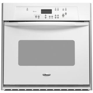 Whirlpool 24 in Self Cleaning Single Electric Wall Oven (White)