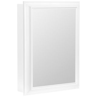 ESTATE by RSI Estate 18 1/2 in x 25 in White Particleboard Surface Mount Medicine Cabinet