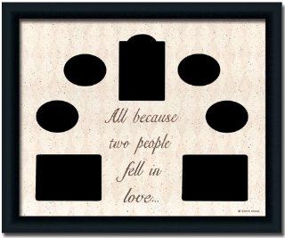 All Because Two People Fell In Love Photo Mat Framed   Prints