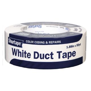 Shurtape 1.88 in x 165 ft White Duct Tape