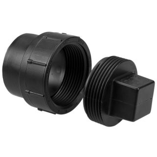2 in Dia ABS Cleanout Adapter Fitting