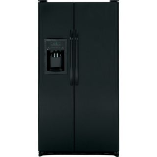 GE 21.9 cu ft Side By Side Refrigerator (Black) ENERGY STAR