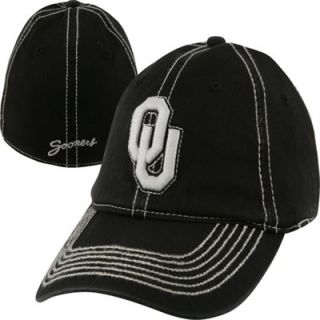 Oklahoma Sooners Black Shortstop Flex Hat