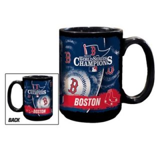 Boston Red Sox 2013 MLB World Series Champions 15oz. Ceramic Mug   Black
