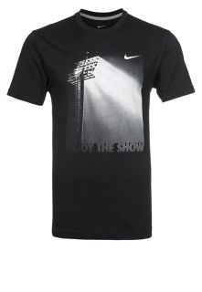 Nike Performance   ENJOY THE SHOW   Print T shirt   black