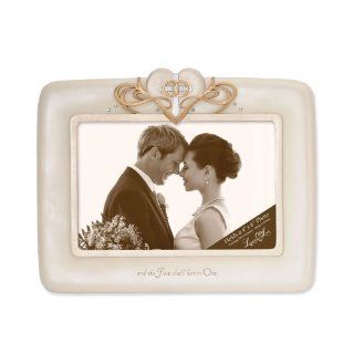 Enesco Legacy of Love Wedding Collection, "And the Two Shall Become One", Photo Frame, 4 by 6 Inch  