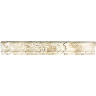 Pablo Travertine Natural Stone Chair Rail Tile (Common 2 in x 12 in; Actual 2 in x 12 in)