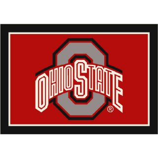 Milliken 2 ft 8 in x 3 ft 10 in Rectangular NCAA Ohio State Buckeyes Accent Rug