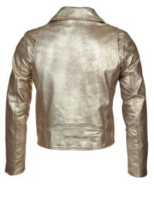 Ganni ALIBABA   Leather jacket   gold