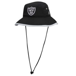 New Era Oakland Raiders Team Bucket Hat   Black