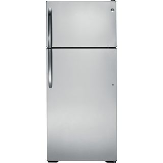 GE 18.11 cu ft Top Freezer Refrigerator (Stainless Steel) ENERGY STAR