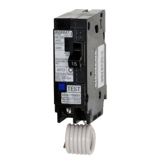 Siemens QP 15 Amp Combination Arc Fault Circuit Breaker