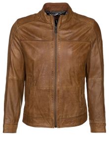 BOSS Orange   JIPS 4   Leather jacket   brown