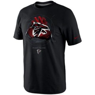Nike Atlanta Falcons Glove Lockup T Shirt   Black  
