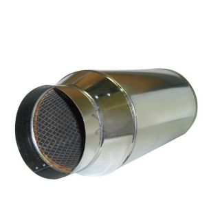 DuctMuffler 6 in x 24 in Galvanized Duct