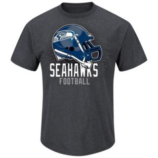 Seattle Seahawks Rival Vision IV T Shirt   Charcoal
