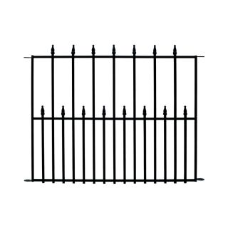 29 in x 38 in Powder Coated Steel Fence Panel