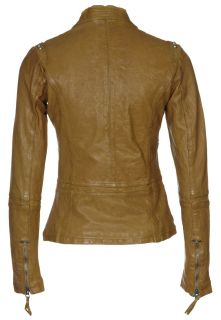 True Religion Leather jacket   yellow