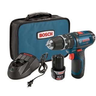 Bosch 3/8 in 12 Volt Variable Speed Cordless Hammer Drill