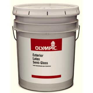 Olympic 579 fl oz Interior Semi Gloss Clear Latex Base Paint with Mildew Resistant Finish