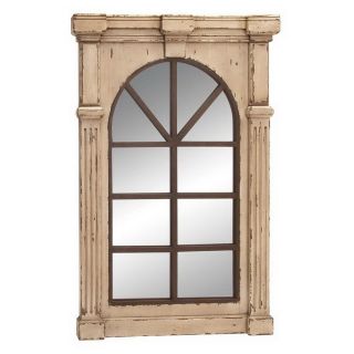 Woodland Imports 33 in x 48 in Rectangular Framed Wall Mirror