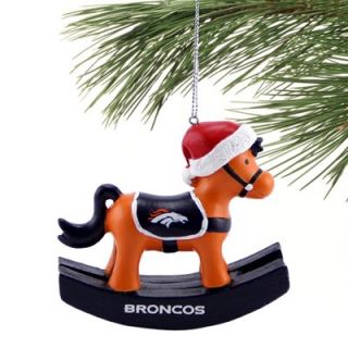 Denver Broncos Rocking Horse Ornament