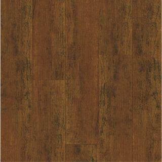 Armstrong 4.92 in W x 3.98 ft L Cherry High Gloss Laminate Wood Planks