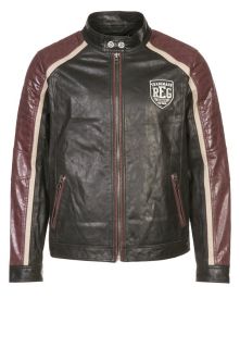 Tom Tailor   Leather jacket   black