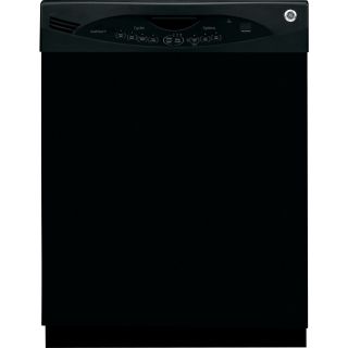 GE 24 in 56 Decibel Built In Dishwasher with Hard Food Disposer and Stainless Steel Tub (Black) ENERGY STAR
