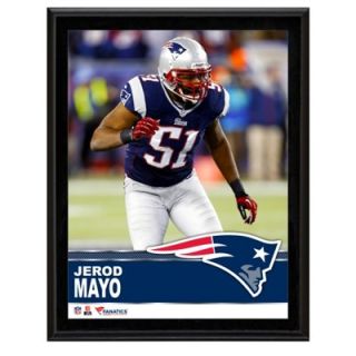 Jerod Mayo New England Patriots Sublimated 10.5 x 13 Plaque   FansEdge