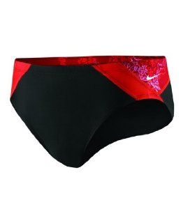 NIKE Swim Shimmer Brief, Varsity Red, 22  Dive Skins  Sports & Outdoors